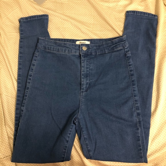 Forever 21 Denim - Forever21 High Waisted Skinny Jeans